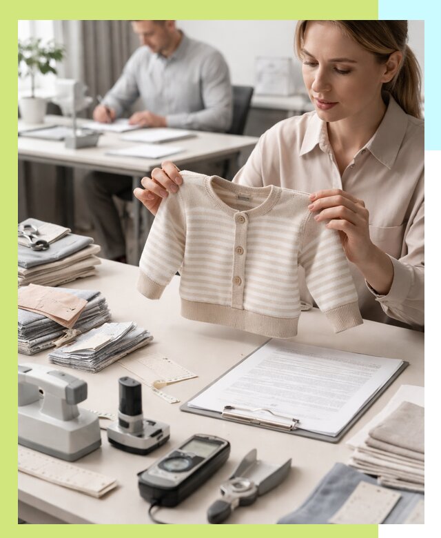 Сертификация детской одежды и текстильных изделий в Каспийске