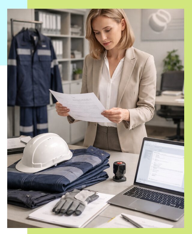 Сертификация спецодежды в Каспийске от 7127 р. | Алешин-Ксп