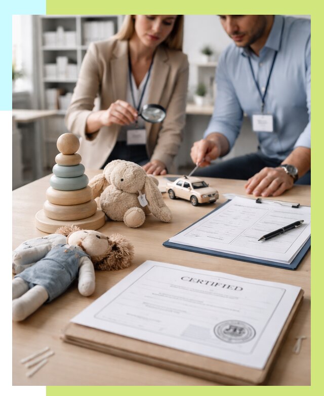 Сертификация игрушек в Каспийске от 12217 р. | Алешин-Ксп