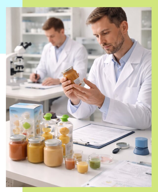 Сертификация детского питания в Каспийске от 30543 р. | Алешин-Ксп