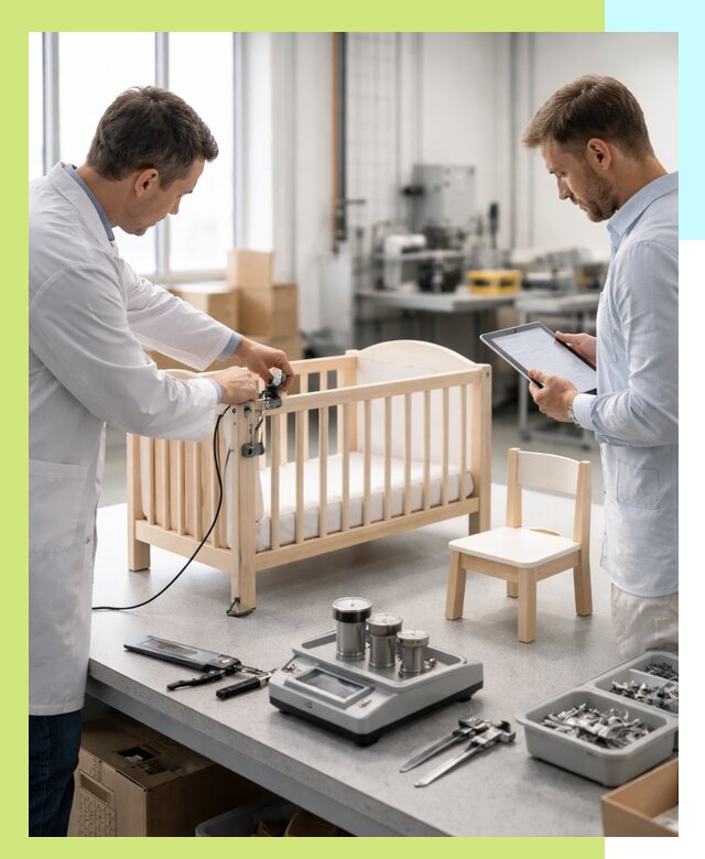 Сертификация детской мебели и проверка безопасности в Каспийске