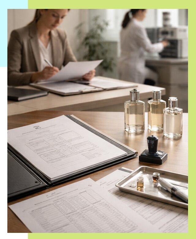 Сертификация парфюмерии в Каспийске от 15272 р. | Алешин-Ксп