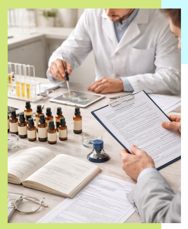 Сертификация эфирных масел и документация качества в Каспийске