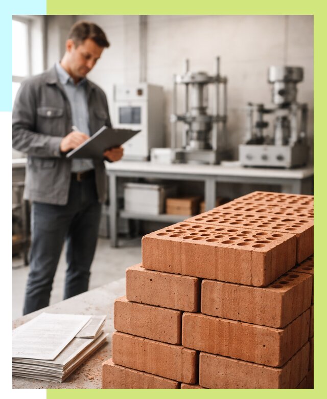 Сертификация кирпича в Каспийске от 15272 р. | Алешин-Ксп под ключ