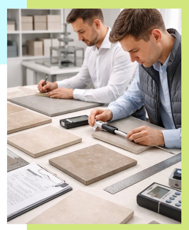 Сертификация плитки в Каспийске от 25453 р. | Алешин-Ксп гарантия