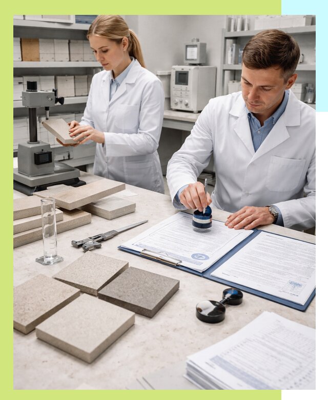 Сертификация плитки и керамики в Каспийске с документами