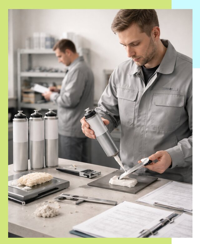 Сертификация монтажной пены и соответствие стандартам в Каспийске