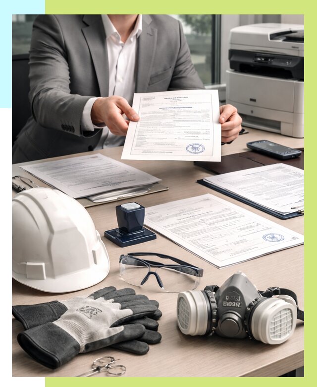 Сертификация СИЗ в Каспийске от 15272 р. | Алешин-Ксп оформить