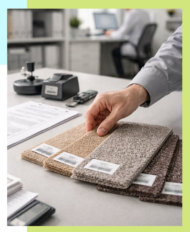 Сертификация ковролина в Каспийске от 15272 р., Алешин-Ксп