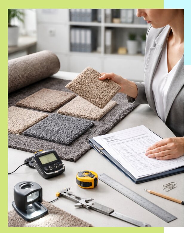 Сертификация ковролина и получение сертификатов в Каспийске