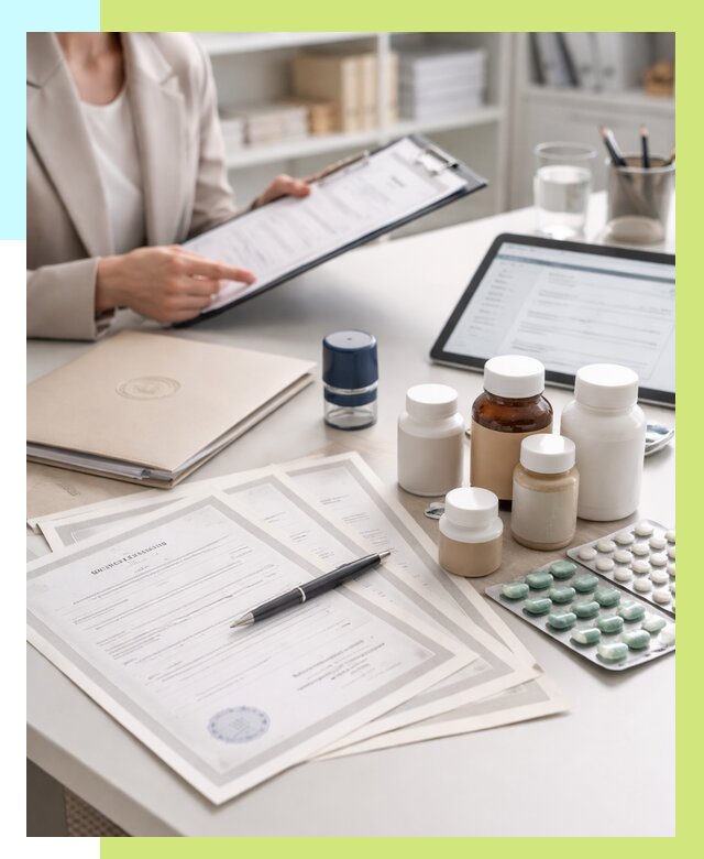 Сертификация БАД и СГР на бады в Каспийске от 25453 р. | Алешин-Ксп