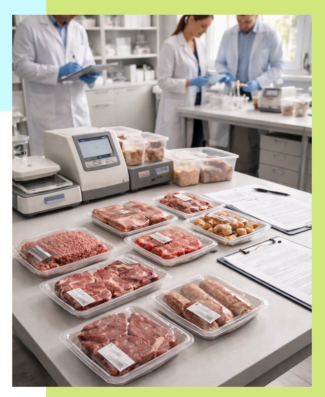 Сертификация мясной продукции в Каспийске от 20362 р. | Алешин-Ксп