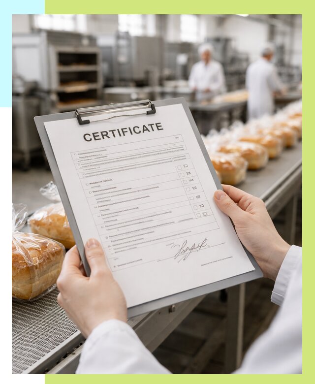 Сертификация хлеба, ТУ и декларация в Каспийске от 12217 р. | Алешин-Ксп