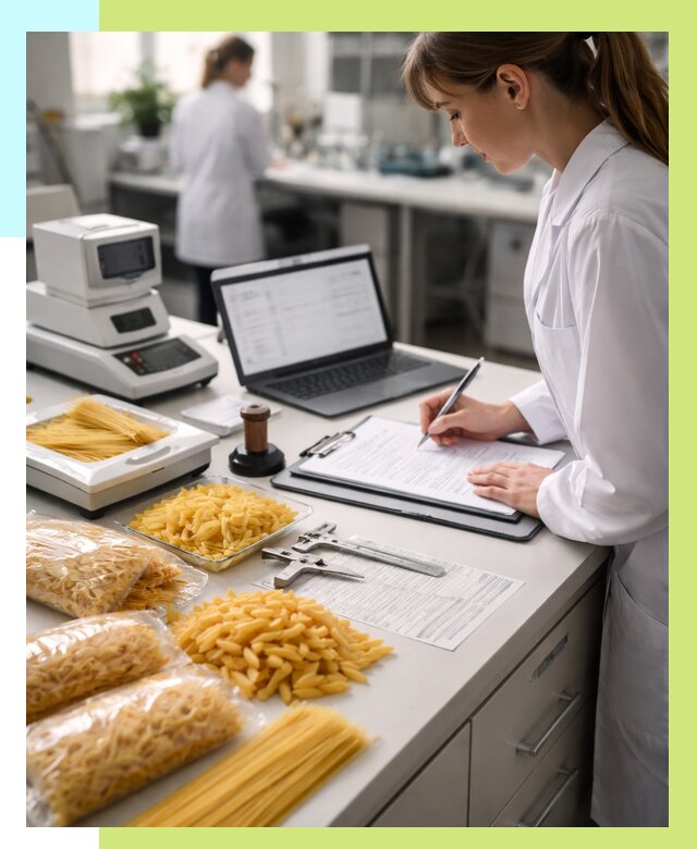 Сертификация макаронных изделий в Каспийске от 15272 р. | Алешин-Ксп