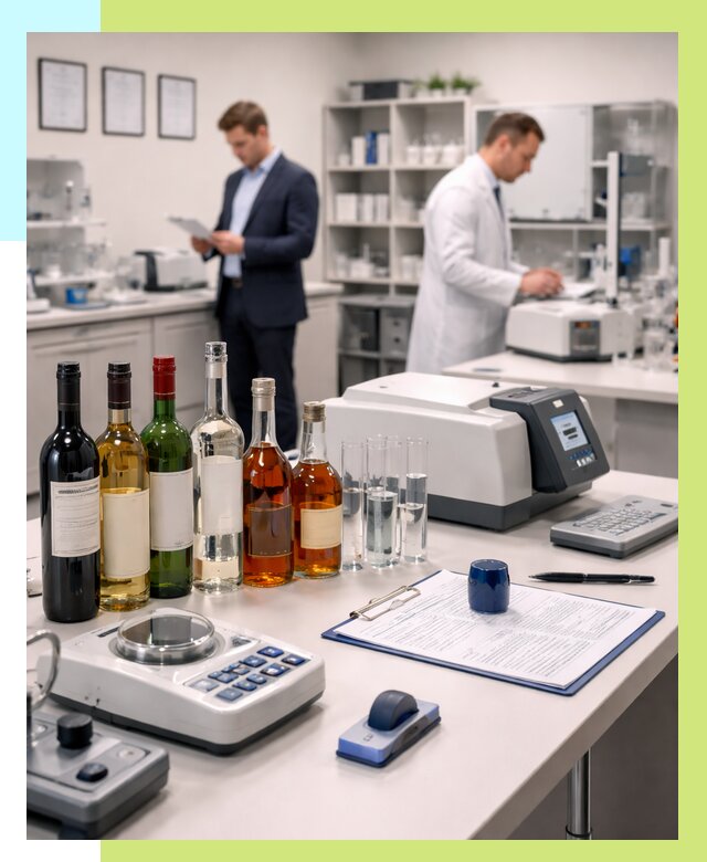 Сертификация алкогольной продукции в Каспийске от 25453 р. | Алешин-Ксп