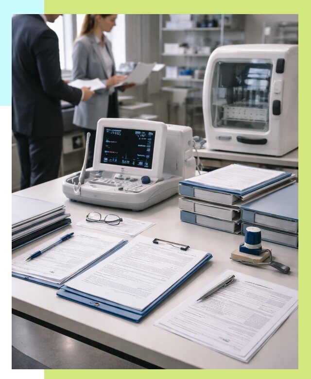 Сертификация медицинского оборудования в Каспийске, 86539 р. Алешин-Ксп