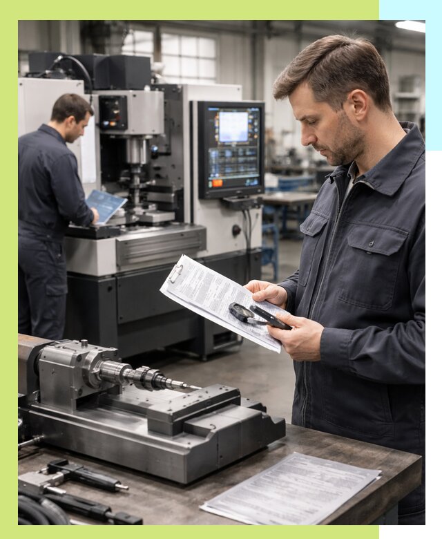 Сертификация станков: оформление документов и испытания в Каспийске