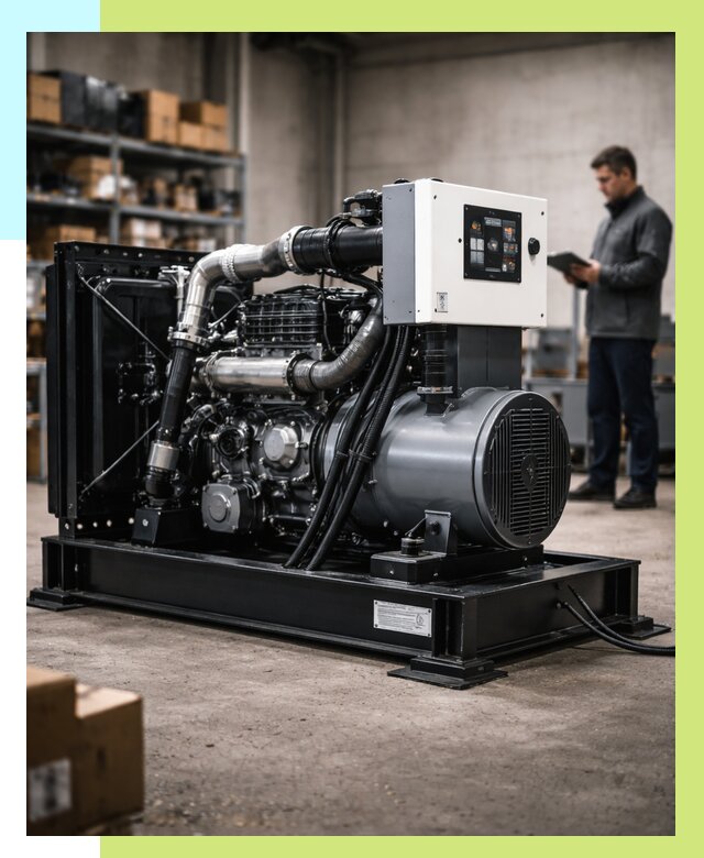 Сертификация дизель генераторов в Каспийске от 15272 р. | Алешин-Ксп
