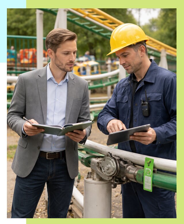 Сертификация аттракционов в Каспийске от 45815 р. | Алешин-Ксп