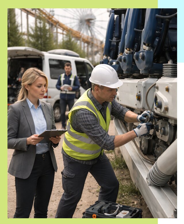 Сертификация аттракционов и проверка безопасности в Каспийске