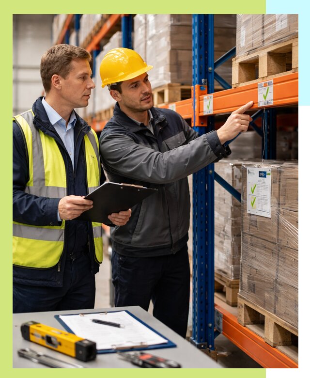 Сертификация стеллажей и складского оборудования в Каспийске