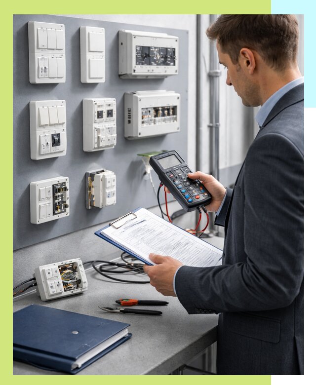 Сертификация электрических и автоматических выключателей в Каспийске