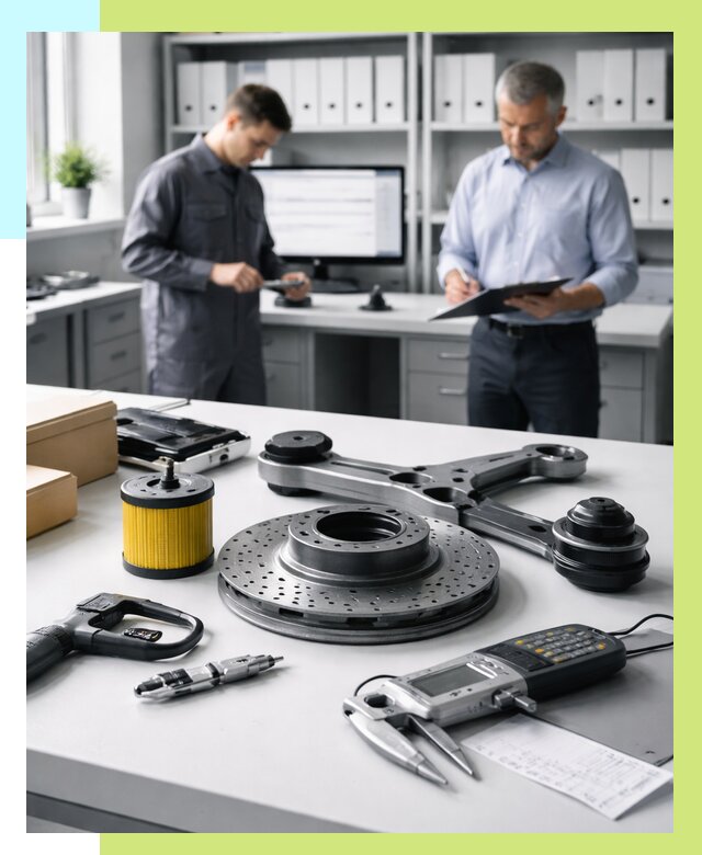 Сертификация автозапчастей в Каспийске от 25453 р. | Алешин-Ксп