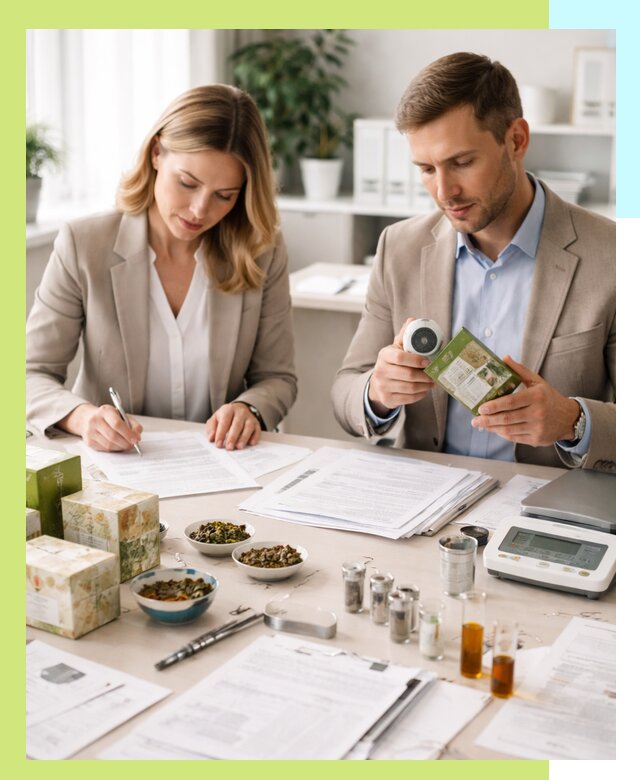 Разработка ТУ на чай и маркировку продукции в Каспийске