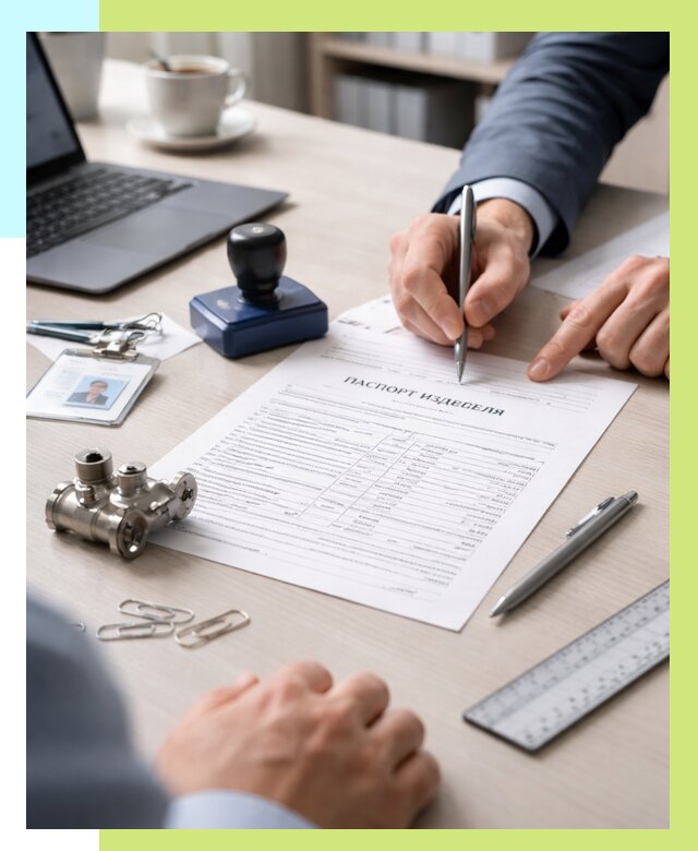Паспорт изделия, технический паспорт в Каспийске от 4581 р. |Алешин-Ксп