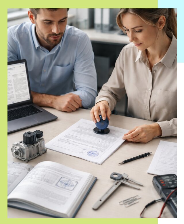 Выдача паспорта изделия и техническая экспертиза продукции в Каспийске