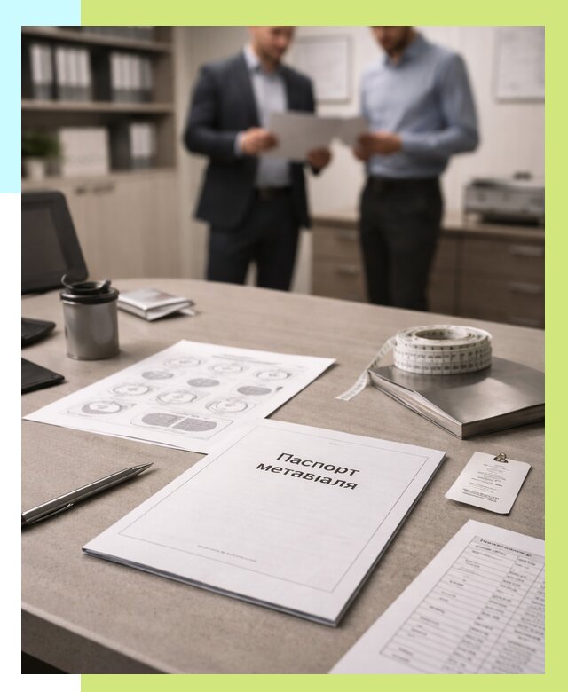 Паспорт материала и качества в Каспийске от 4581 р. | Алешин-Ксп