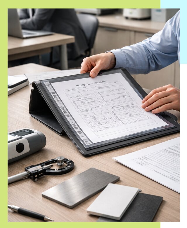 Оформление паспорта материала для продукции в Каспийске