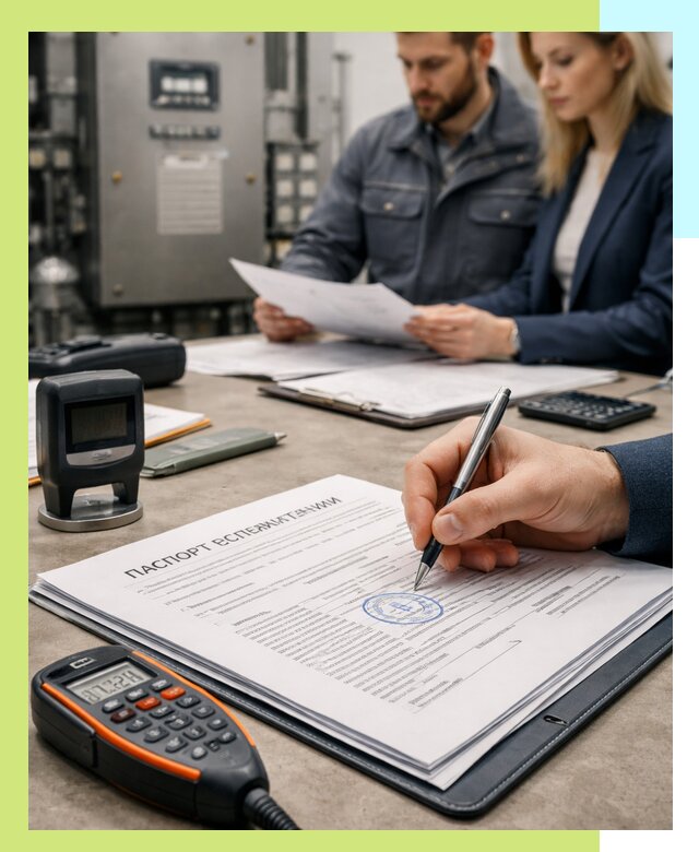 Оформление паспорта эксплуатации оборудования в Каспийске