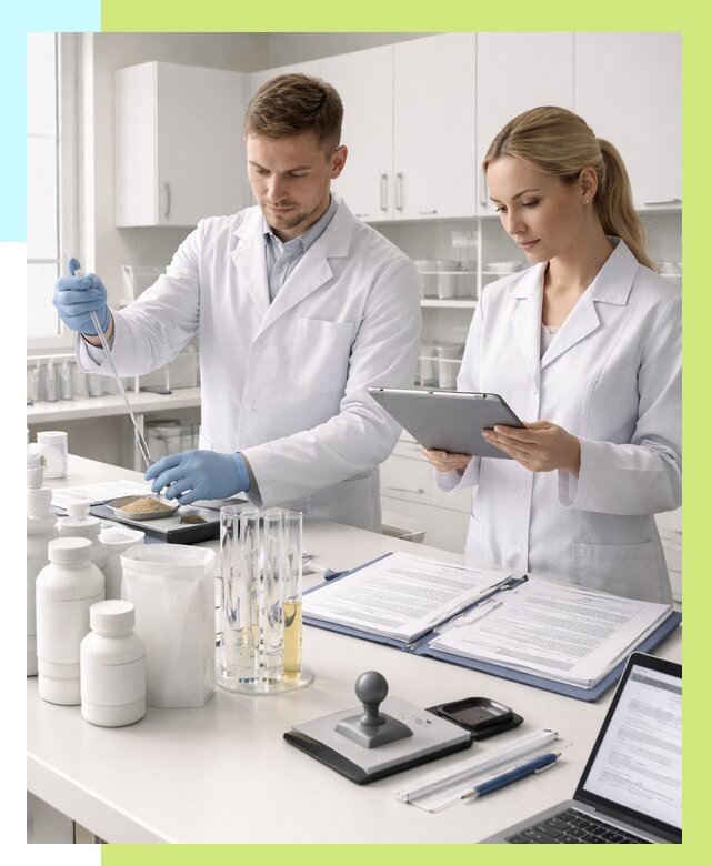 Оформление рецептуры продукции в Каспийске от 7636 р. | Алешин-Ксп