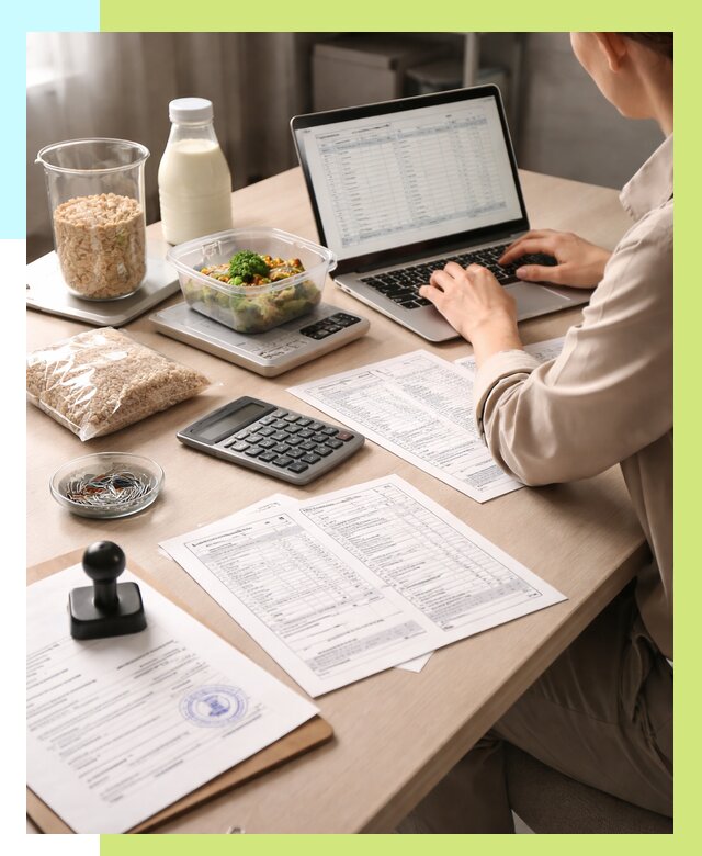 Просчет БЖУ для маркировки в Каспийске от 1527 р. | Алешин-Ксп