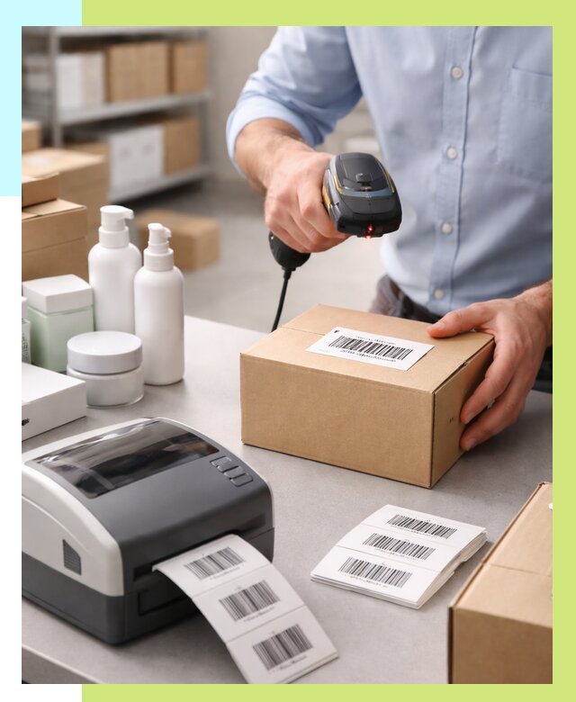 Штрихкодирование продукции в Каспийске от 4581 р. | Алешин-Ксп
