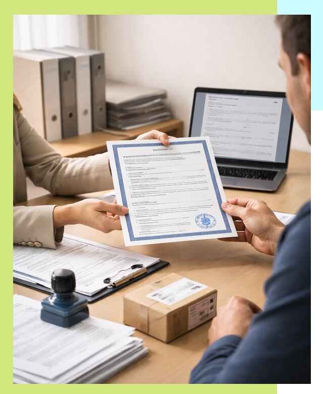 Оформление сертификата соответствия на продукцию в Каспийске