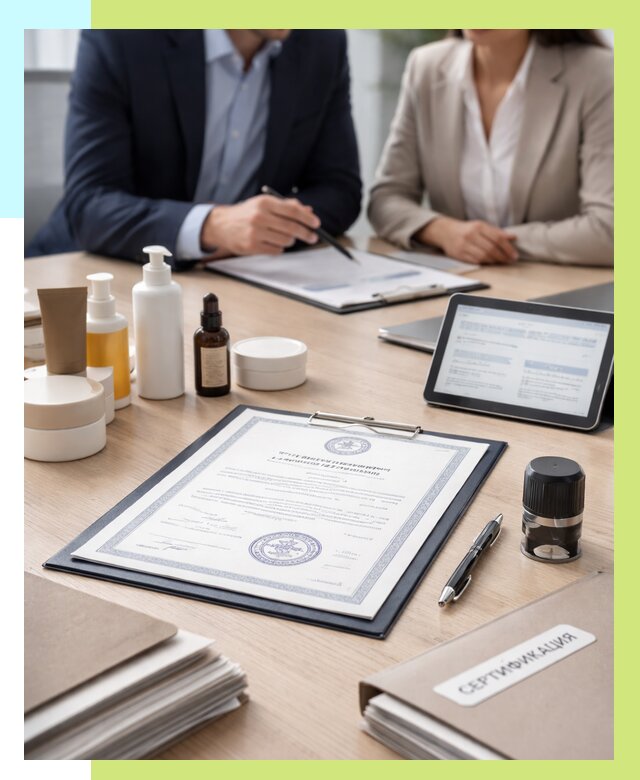 Сертификат на товар в Каспийске от 7636 р. быстро | Алешин-Ксп