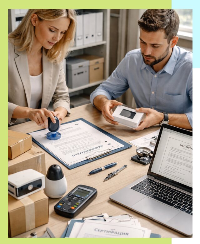 Получение сертификата соответствия на товар в Каспийске быстро