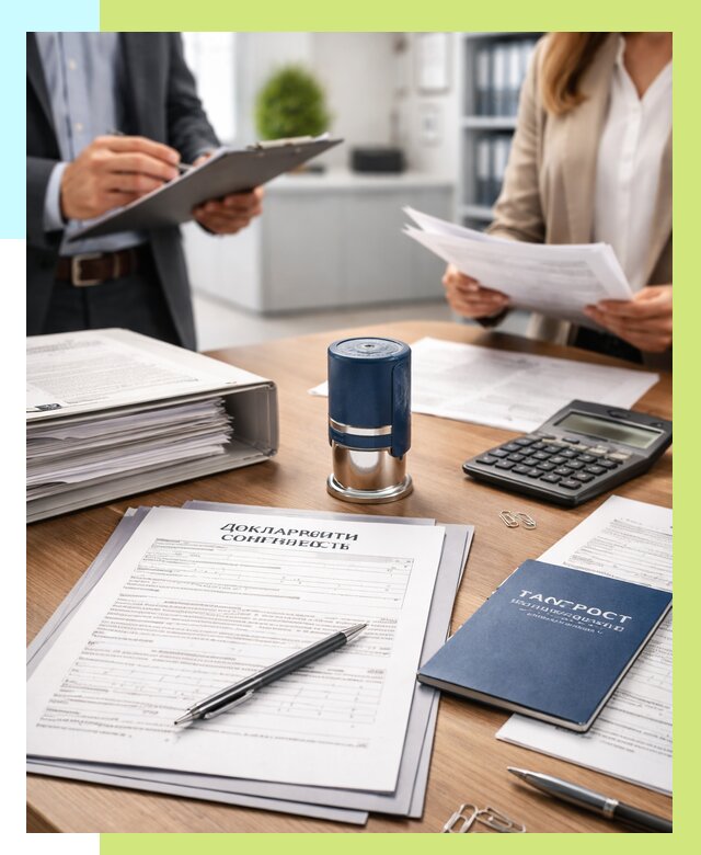 Декларация соответствия ТР ТС в Каспийске от 8145 р., Алешин-Ксп