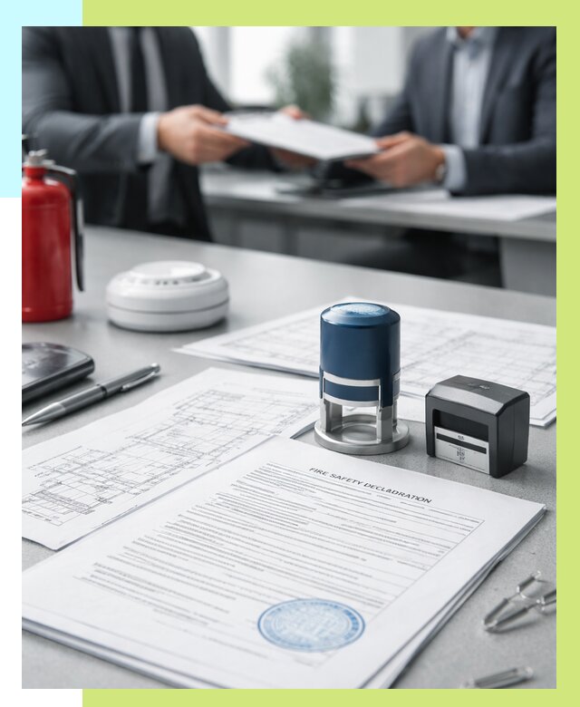 Декларация пожарной безопасности в Каспийске от 8145 р. | Алешин-Ксп