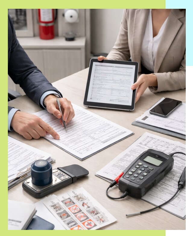 Оформление декларации пожарной безопасности в Каспийске для продукции