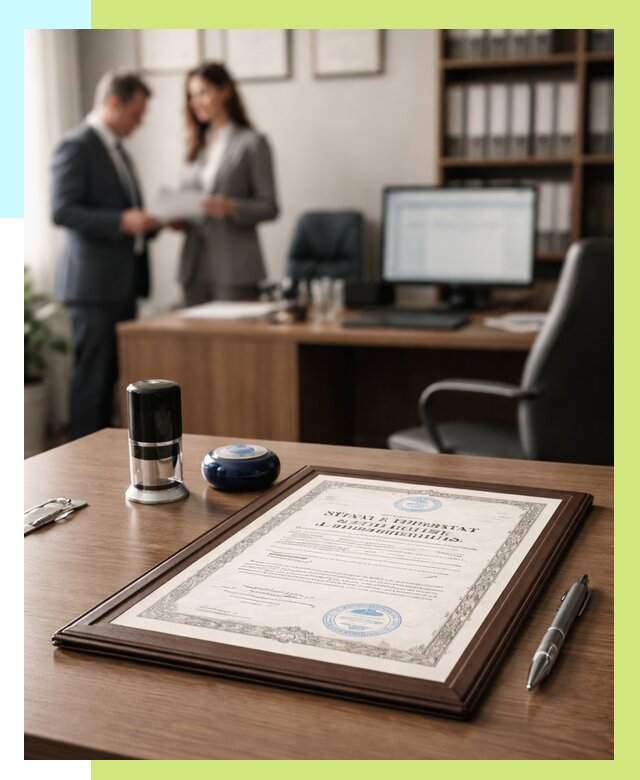 Свидетельство о регистрации продукции в Каспийске от 9163 р.|Алешин-Ксп