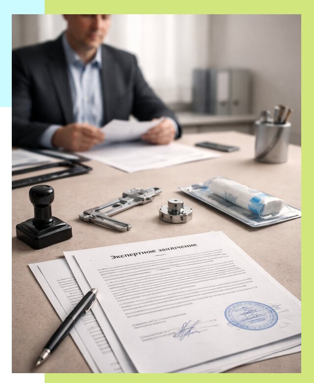 Экспертное заключение на продукцию в Каспийске от 8654 р. | Алешин-Ксп