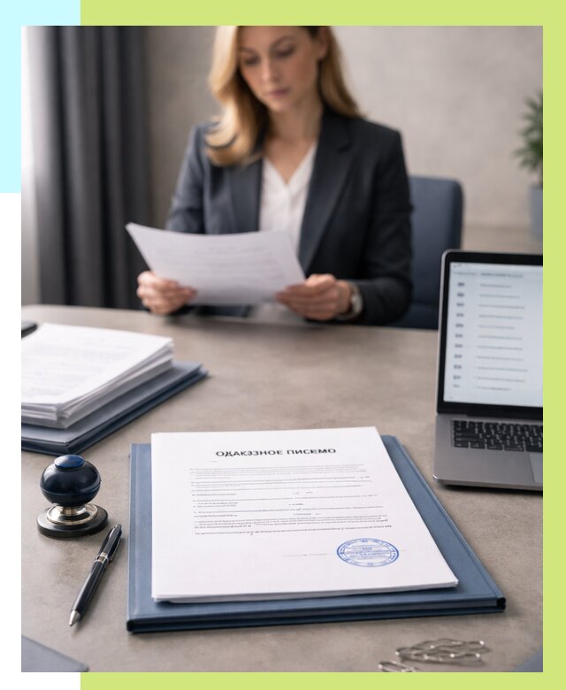 Отказное письмо для маркетплейсов в Каспийске от 2545 р., Алешин-Ксп