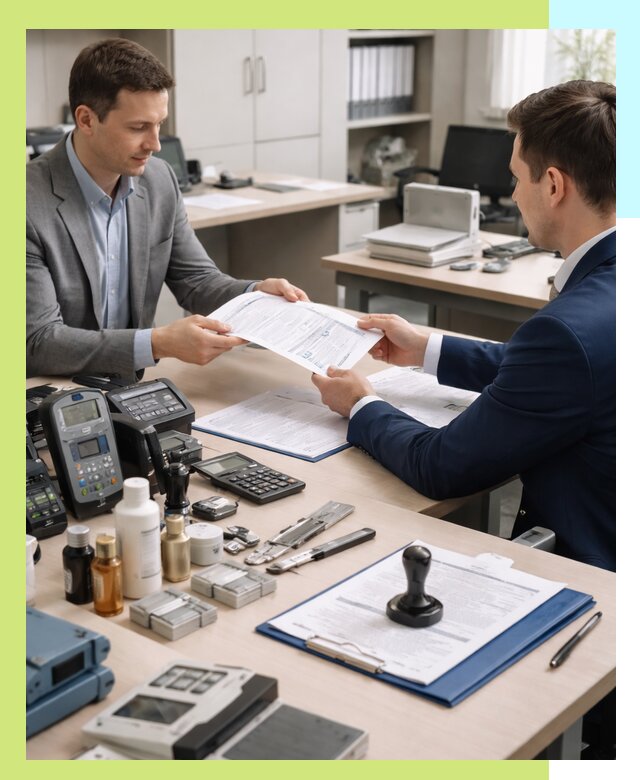 Оформление и получение заключения РЧЦ для оборудования в Каспийске