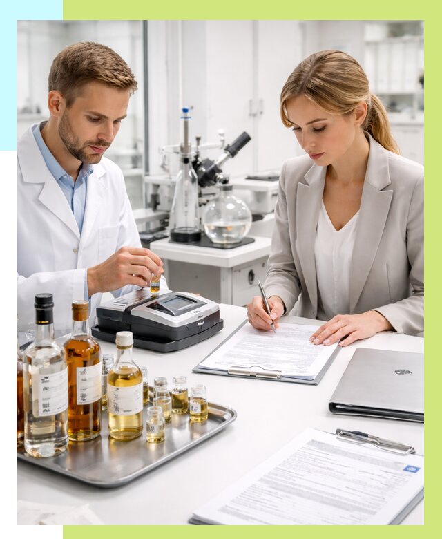 Заключение о спиртосодержании в Каспийске, от 5091 р., Алешин-Ксп