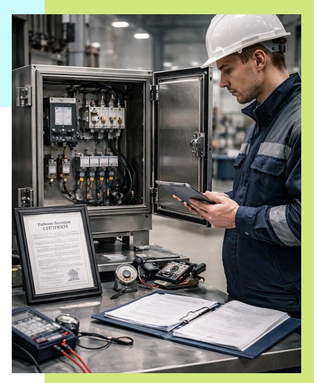 Сертификат взрывозащиты в Каспийске от 45815 р. | Алешин-Ксп