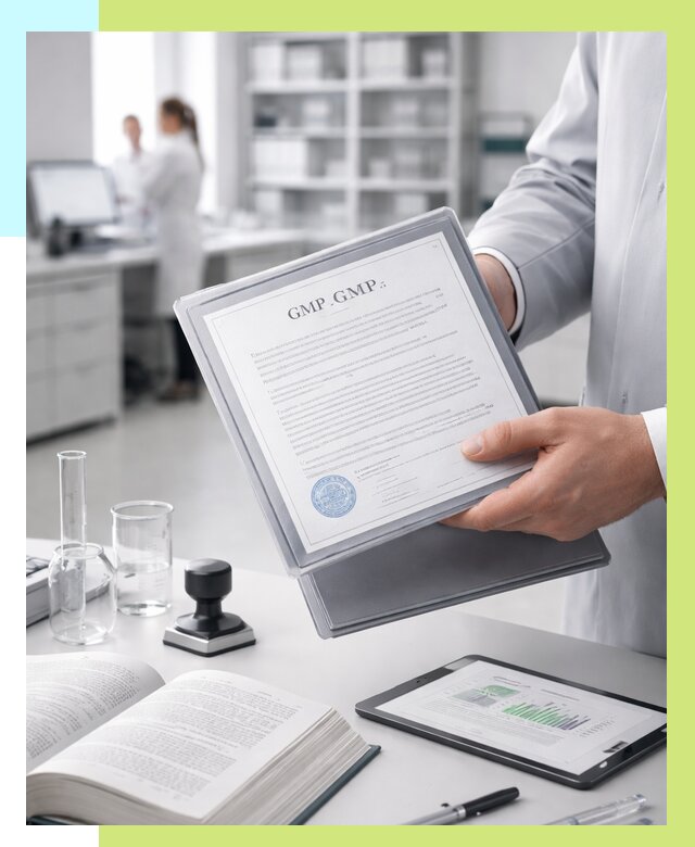 Сертификат GMP в Каспийске под ключ от 86539 р. | Алешин-Ксп