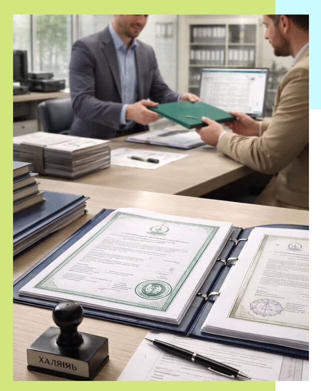 Выдача Халяль сертификата для продукции и услуг в Каспийске